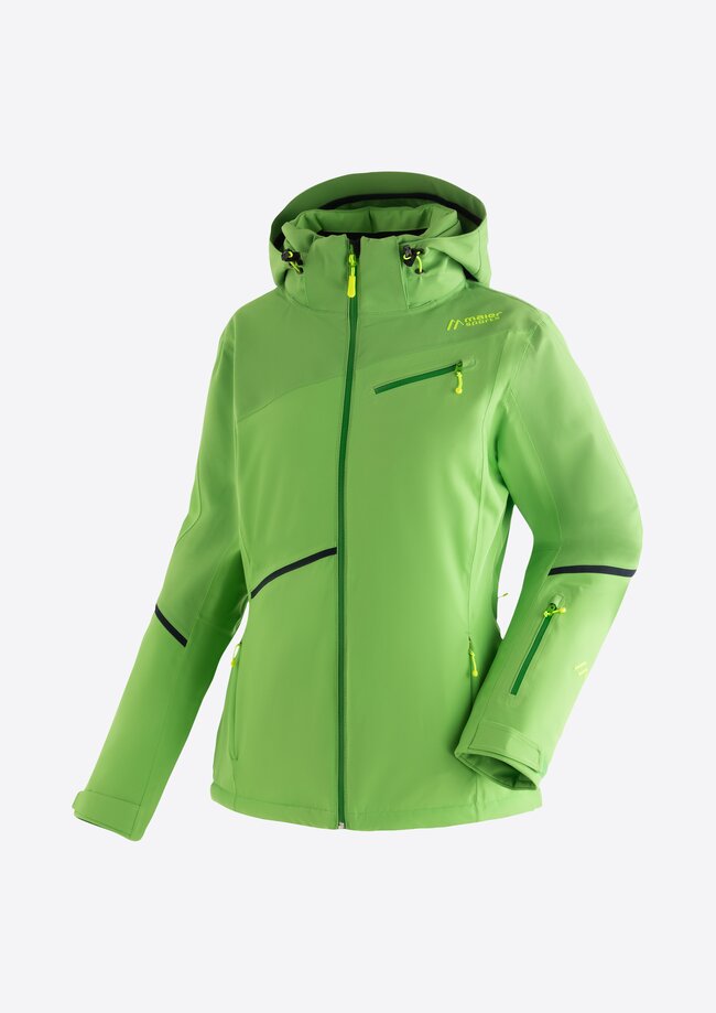 Ladies green ski jacket on sale